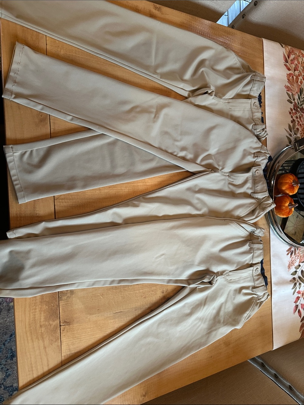 Boys Uniform Khaki Pants - Size 12